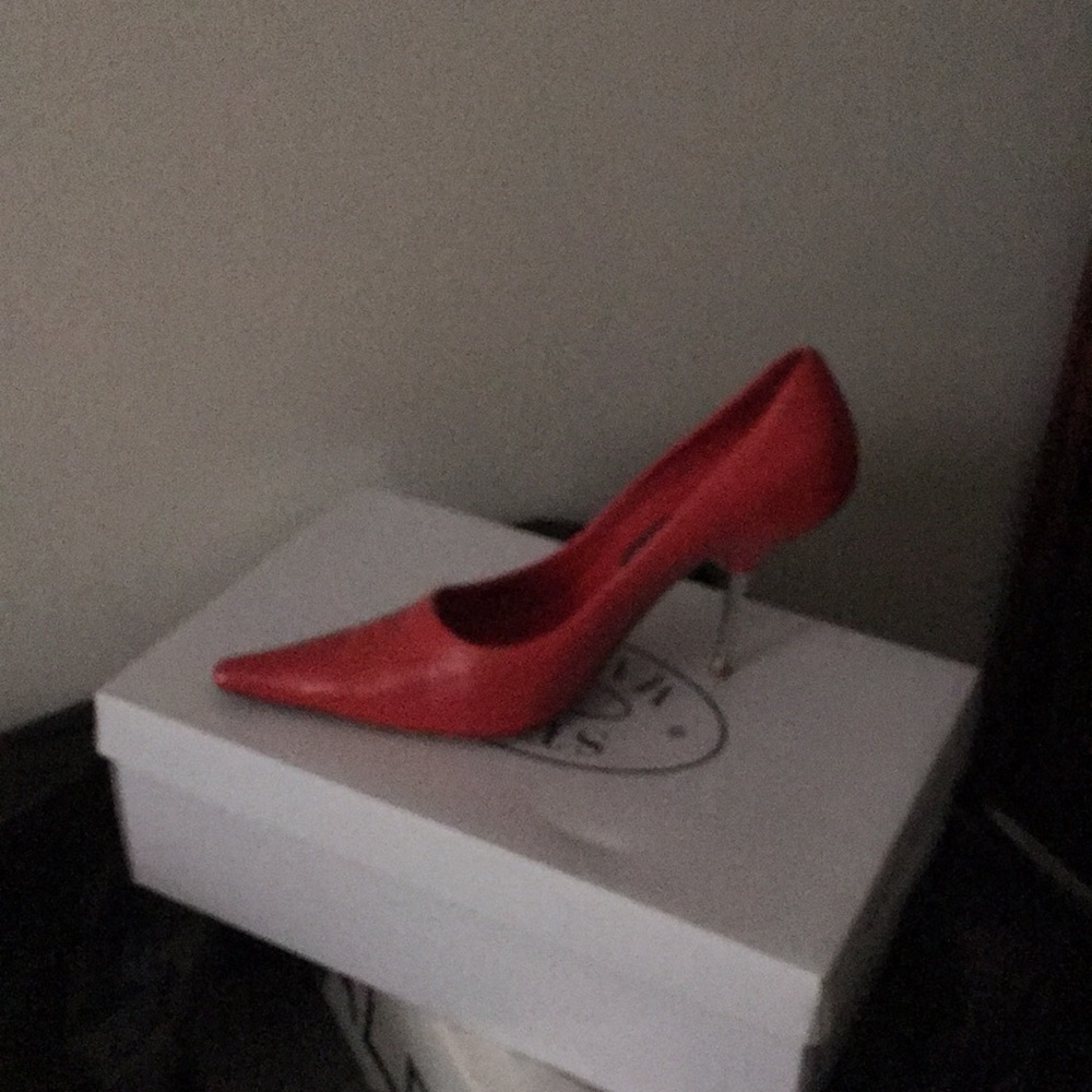 Red high heels